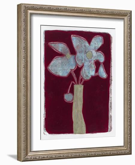 Blue Bouquet 8-Maria Pietri Lalor-Framed Giclee Print