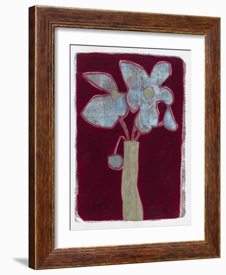 Blue Bouquet 8-Maria Pietri Lalor-Framed Giclee Print