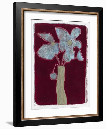 Blue Bouquet 8-Maria Pietri Lalor-Framed Giclee Print