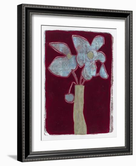 Blue Bouquet 8-Maria Pietri Lalor-Framed Giclee Print