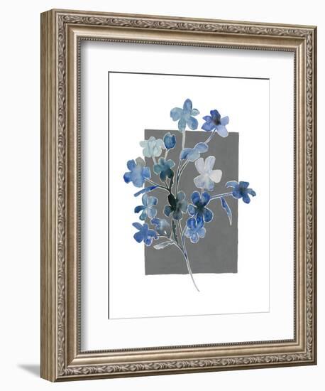 Blue Bouquet I-Grace Popp-Framed Art Print