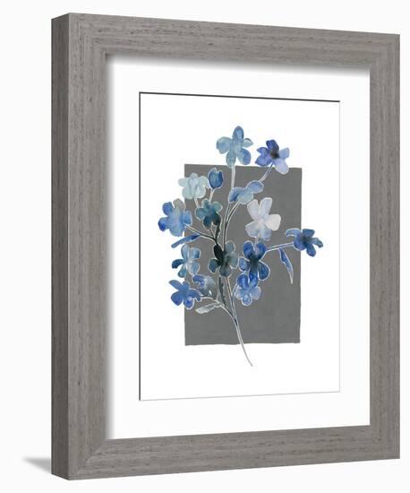 Blue Bouquet I-Grace Popp-Framed Art Print