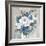 Blue Bouquet of Flowers-Asia Jensen-Framed Art Print