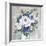 Blue Bouquet of Flowers-Asia Jensen-Framed Art Print