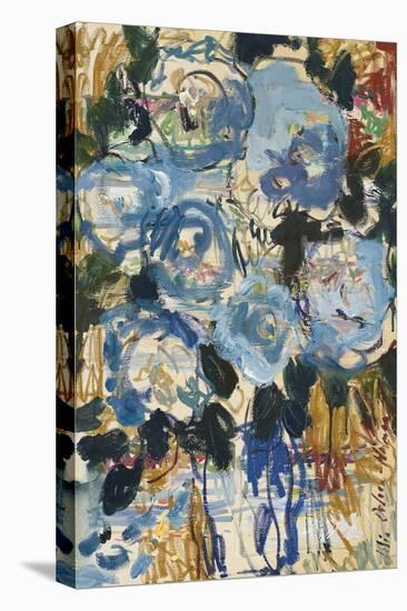 Blue Bouquet-Lilia Orlova Holmes-Framed Stretched Canvas