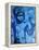 Blue Boxer-Abstract Graffiti-Framed Premier Image Canvas