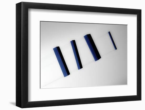 Blue boxes-Gilbert Claes-Framed Photographic Print