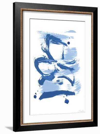 Blue Breeze I-Christina Long-Framed Art Print