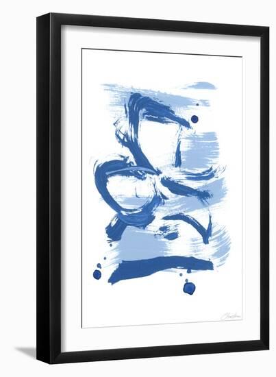 Blue Breeze I-Christina Long-Framed Art Print