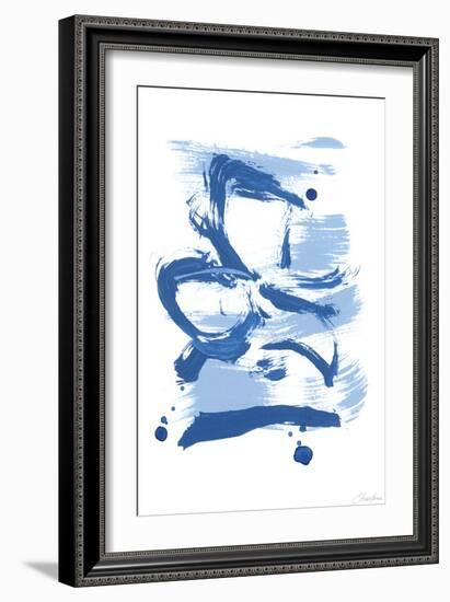 Blue Breeze I-Christina Long-Framed Art Print