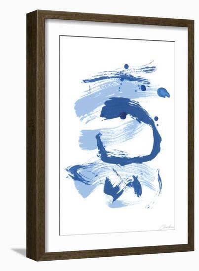 Blue Breeze III-Christina Long-Framed Art Print