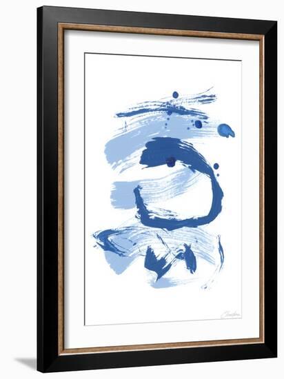 Blue Breeze III-Christina Long-Framed Art Print