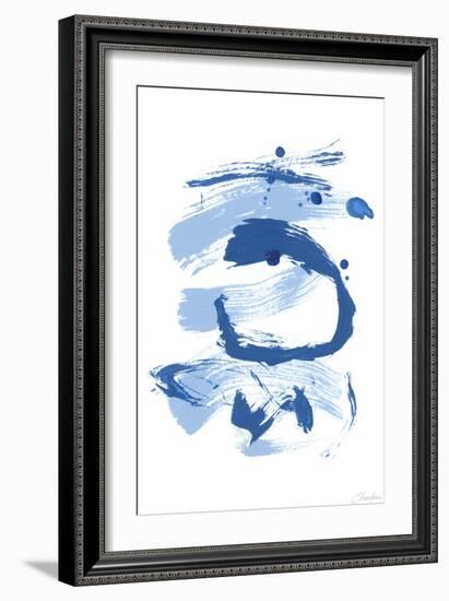 Blue Breeze III-Christina Long-Framed Art Print