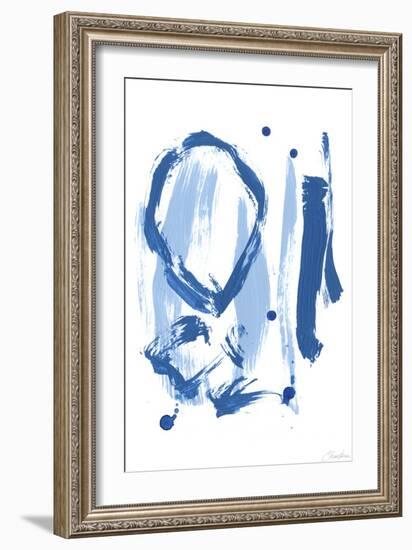 Blue Breeze IV-Christina Long-Framed Art Print