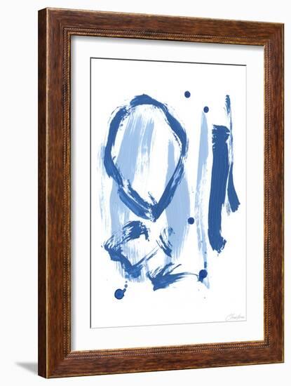 Blue Breeze IV-Christina Long-Framed Art Print