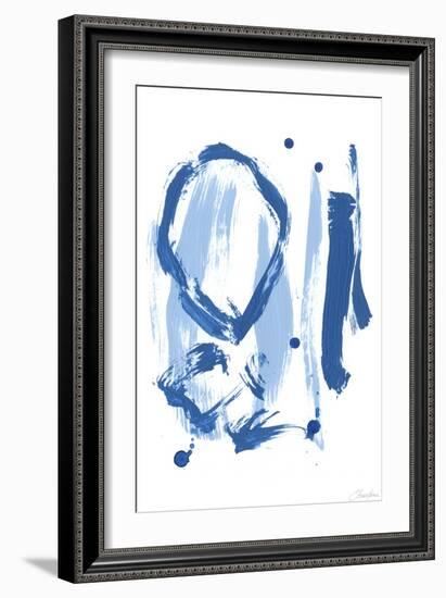 Blue Breeze IV-Christina Long-Framed Art Print