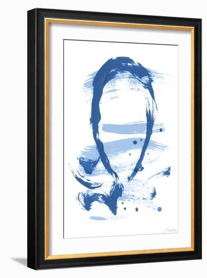 Blue Breeze VI-Christina Long-Framed Art Print