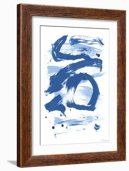 Blue Breeze VII-Christina Long-Framed Art Print