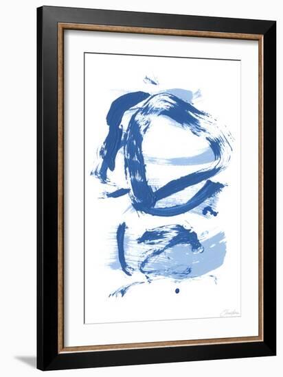 Blue Breeze VIII-Christina Long-Framed Art Print