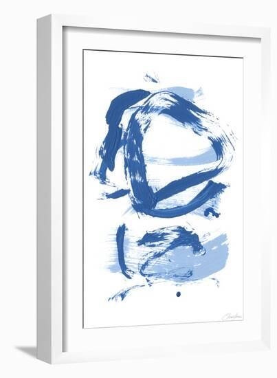 Blue Breeze VIII-Christina Long-Framed Art Print