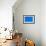 Blue Bubbles 2-Steve Gadomski-Framed Photographic Print displayed on a wall