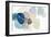 Blue Bubbles Merge I-Tom Reeves-Framed Art Print