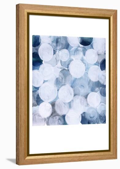 Blue Bubbles-Louise van Terheijden-Framed Premier Image Canvas