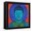 Blue Buddha-Elena Ray-Framed Stretched Canvas