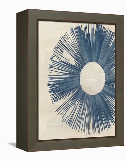 Blue Burst I-Melissa Wang-Framed Stretched Canvas