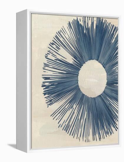 Blue Burst I-Melissa Wang-Framed Stretched Canvas