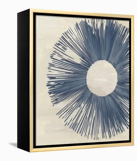 Blue Burst I-Melissa Wang-Framed Stretched Canvas