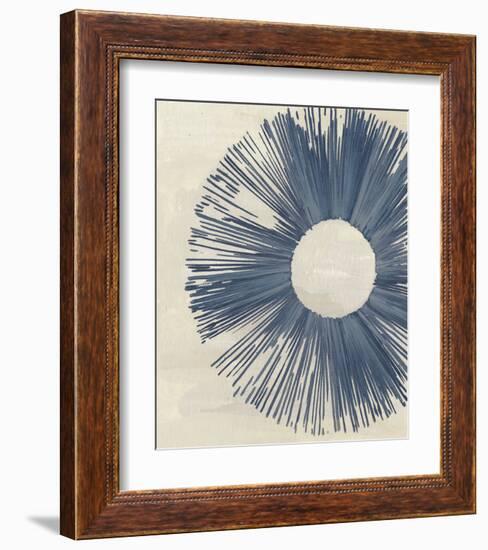 Blue Burst I-Melissa Wang-Framed Art Print