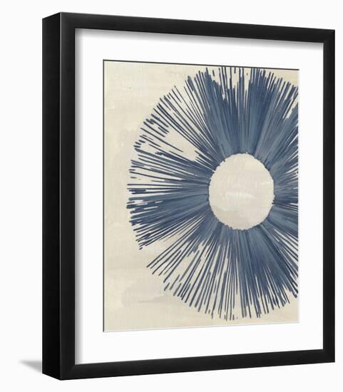 Blue Burst I-Melissa Wang-Framed Art Print