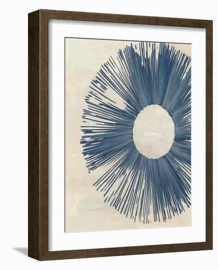 Blue Burst I-Melissa Wang-Framed Art Print