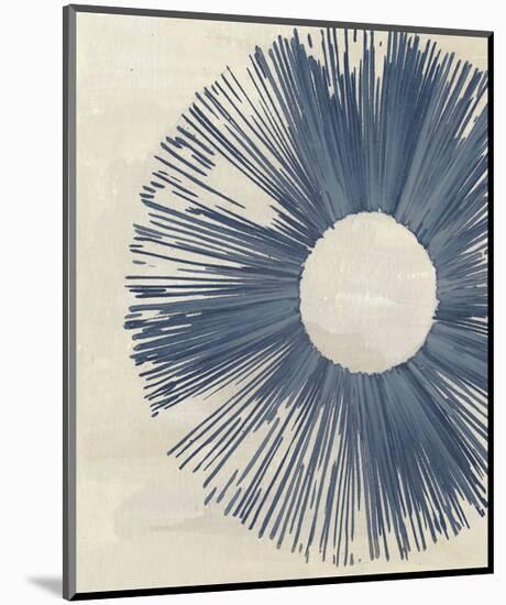 Blue Burst I-Melissa Wang-Mounted Art Print