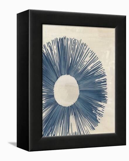 Blue Burst II-Melissa Wang-Framed Stretched Canvas