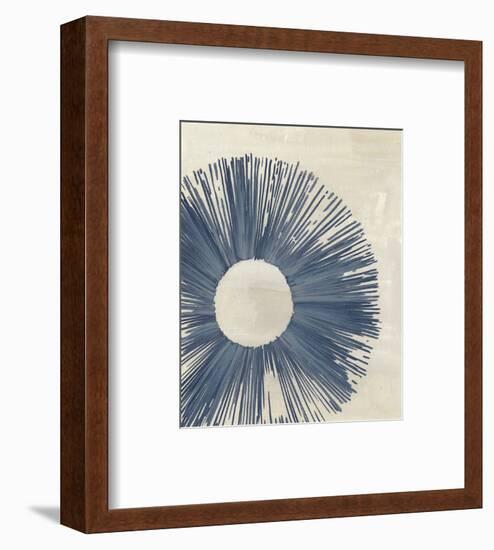 Blue Burst II-Melissa Wang-Framed Art Print