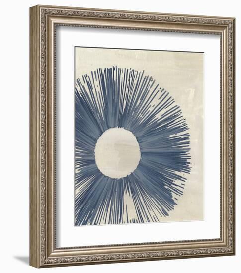 Blue Burst II-Melissa Wang-Framed Art Print