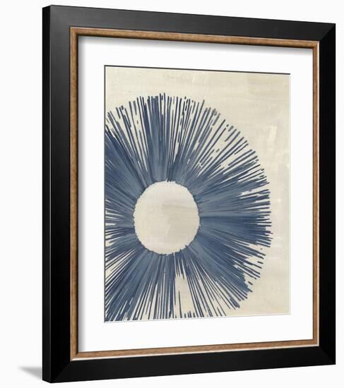 Blue Burst II-Melissa Wang-Framed Art Print