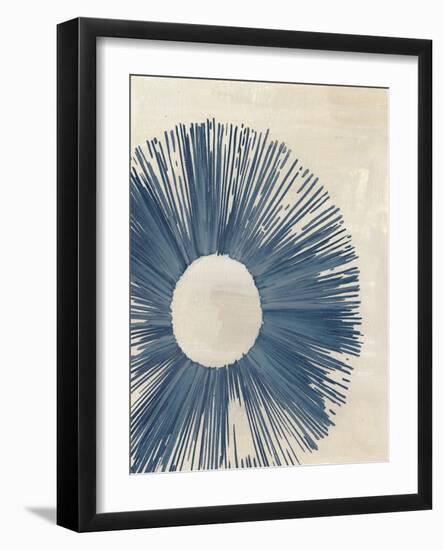 Blue Burst II-Melissa Wang-Framed Art Print