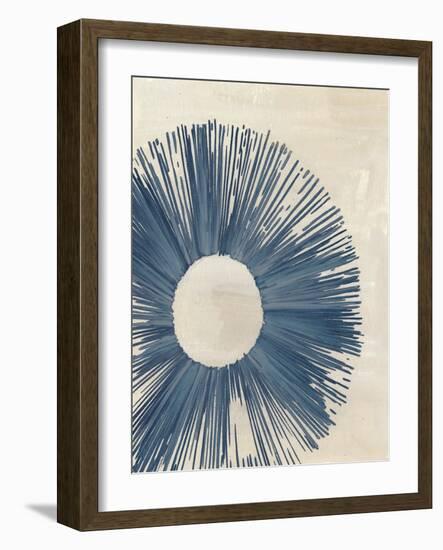 Blue Burst II-Melissa Wang-Framed Art Print