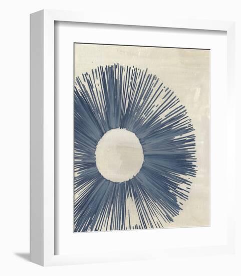 Blue Burst II-Melissa Wang-Framed Art Print