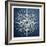 Blue Burst-Kimberly Allen-Framed Art Print