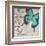 Blue Butterfly II-Taylor Greene-Framed Art Print