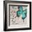 Blue Butterfly II-Taylor Greene-Framed Art Print