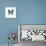 Blue Butterfly-PhotoINC-Mounted Photographic Print displayed on a wall
