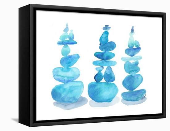 Blue Cairns-Kerstin Stock-Framed Stretched Canvas