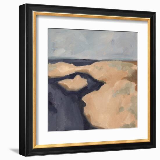 Blue California Coast I-Jacob Green-Framed Art Print