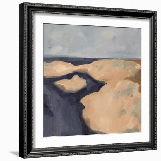 Blue California Coast I-Jacob Green-Framed Art Print