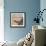 Blue California Coast II-Jacob Green-Framed Art Print displayed on a wall